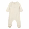 Baker Organic Cotton Pyjamas Beige Petit Bateau Fashion Baby