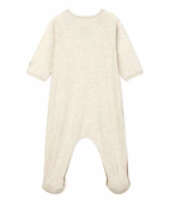 Baker Organic Cotton Pyjamas Beige Petit Bateau Fashion Baby -Baby Tops Elegant Store baker organic cotton pyjamas beige petit bateau fashion baby 2