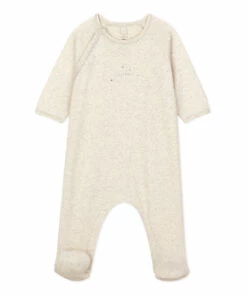 Baker Organic Cotton Pyjamas Beige Petit Bateau Fashion Baby