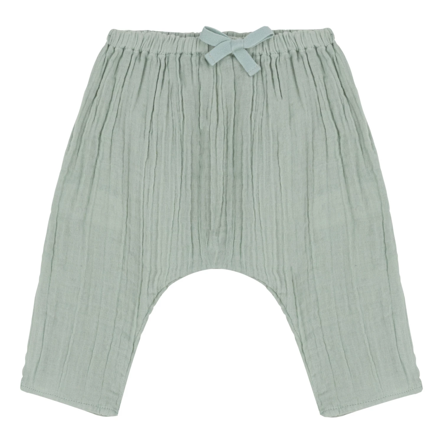 Bali Organic Cotton Muslin Trousers Green Petit Bateau Fashion Baby 1 Bali Organic Cotton Muslin Trousers Green Petit Bateau Fashion Baby