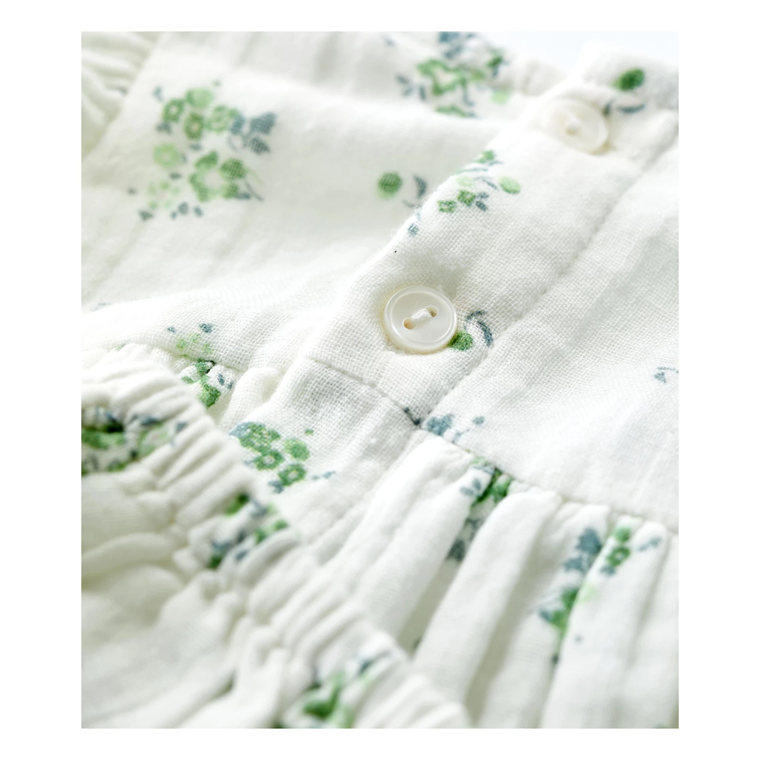 Balila Organic Cotton Dress and Bloomers Green Petit Bateau Fashion Baby 3 Balila Organic Cotton Dress and Bloomers Green Petit Bateau Fashion Baby - Image 3