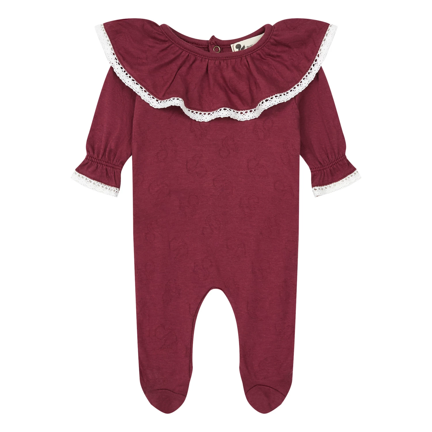 Ballerina Organic Cotton Pyjamas Aubergine Risu Risu Fashion Baby 1 Ballerina Organic Cotton Pyjamas Aubergine Risu Risu Fashion Baby