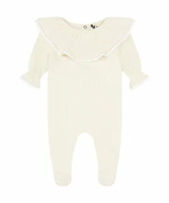 Ballerina Organic Cotton Pyjamas Cream Risu Risu Fashion Baby