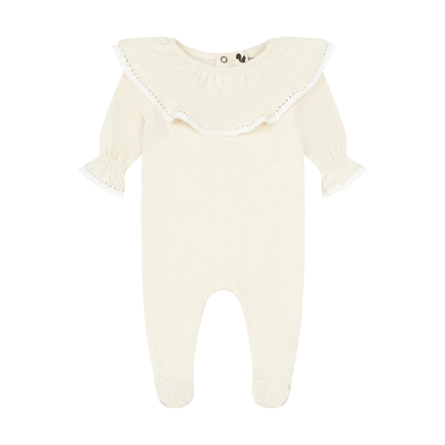 Ballerina Organic Cotton Pyjamas Cream Risu Risu Fashion Baby 1 Ballerina Organic Cotton Pyjamas Cream Risu Risu Fashion Baby