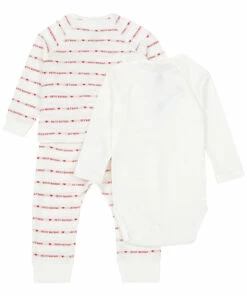 Ballu Organic Cotton Top and Bottom Set White Petit Bateau Fashion Baby -Baby Tops Elegant Store ballu organic cotton top and bottom set white petit bateau fashion baby 2