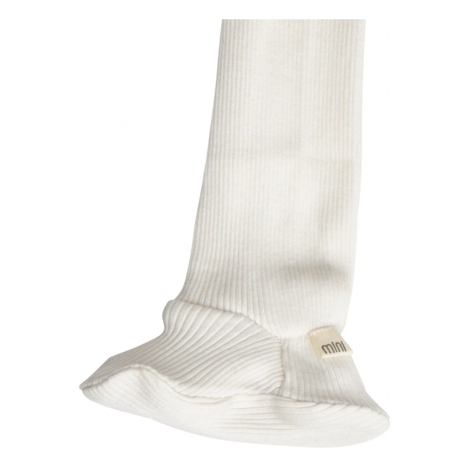 Bamse Silk and Cotton Footed Leggings Cream Minimalisma Fashion Baby 3 Bamse Silk and Cotton Footed Leggings Cream Minimalisma Fashion Baby - Image 3