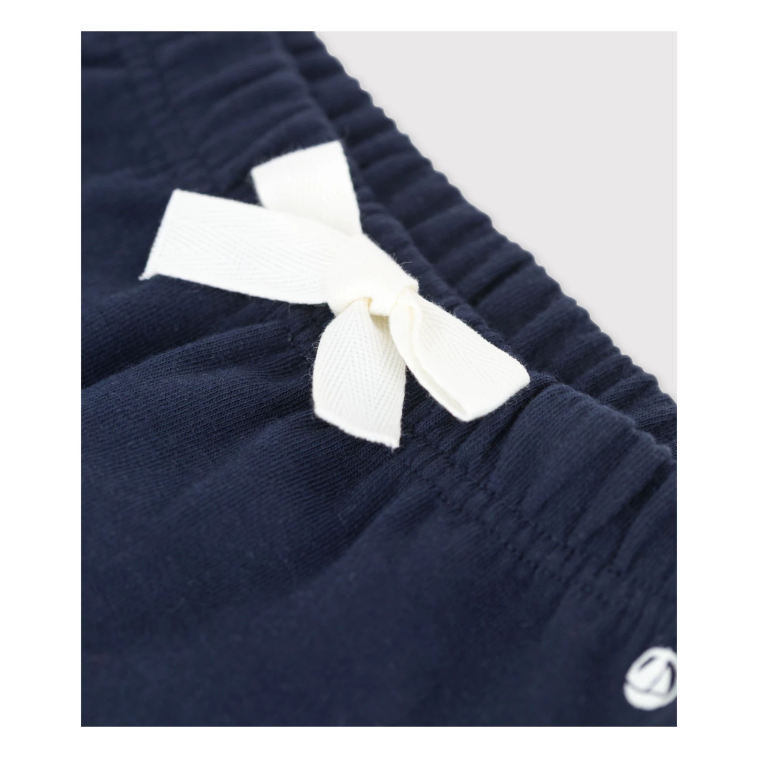 Banko Organic Cotton Trousers Navy blue Petit Bateau Fashion Baby 2 Banko Organic Cotton Trousers Navy blue Petit Bateau Fashion Baby - Image 2