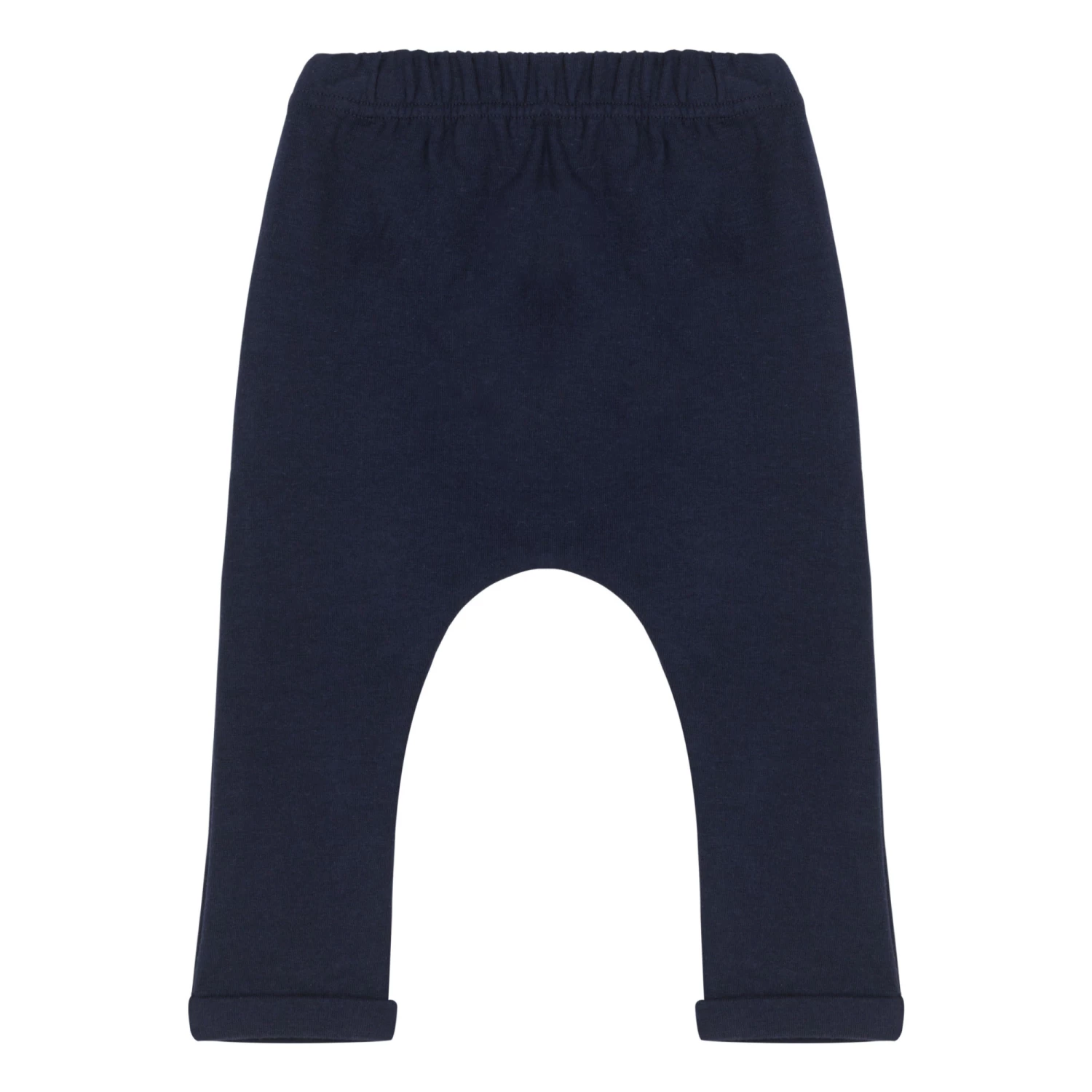 Banko Organic Cotton Trousers Navy blue Petit Bateau Fashion Baby 3 Banko Organic Cotton Trousers Navy blue Petit Bateau Fashion Baby - Image 3