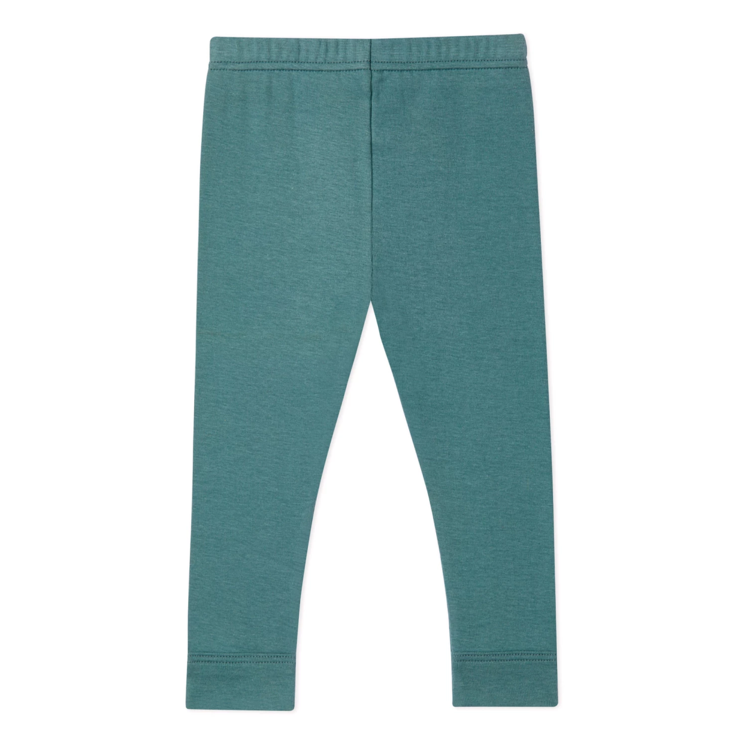 Banquet Organic Cotton Leggings Blue Green Petit Bateau Fashion Baby 2 Banquet Organic Cotton Leggings Blue Green Petit Bateau Fashion Baby - Image 2