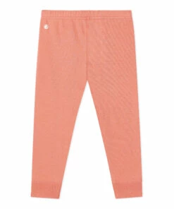 Banquet Organic Cotton Leggings Coral Petit Bateau Fashion Baby