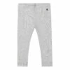 Banquet Organic Cotton Leggings Grey Petit Bateau Fashion Baby