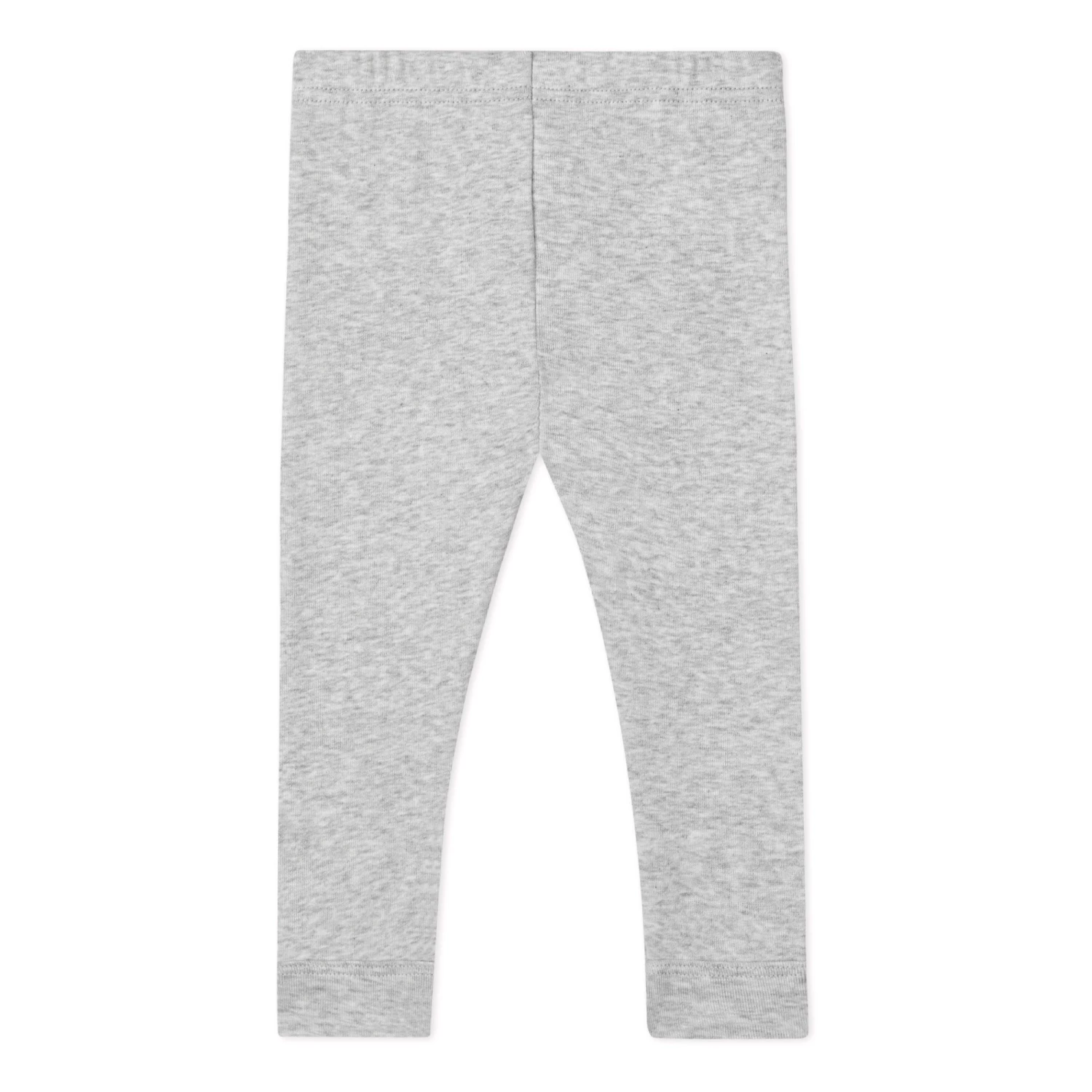 Banquet Organic Cotton Leggings Grey Petit Bateau Fashion Baby 3 Banquet Organic Cotton Leggings Grey Petit Bateau Fashion Baby - Image 3