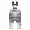 Bapteme Organic Cotton Overalls Navy blue Petit Bateau Fashion Baby