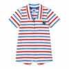 Bar Playsuit White Petit Bateau Fashion Baby