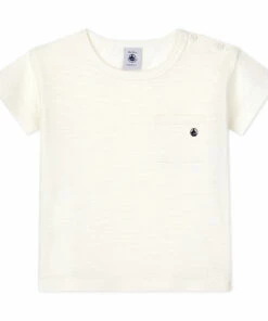 Barclay T-shirt White Petit Bateau Fashion Baby