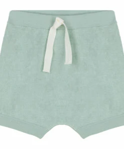 Barcus Terry Cloth Shorts Green Petit Bateau Fashion Baby