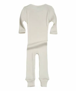 Barn Silk Pyjamas Cream Minimalisma Fashion Baby -Baby Tops Elegant Store barn silk pyjamas cream minimalisma fashion baby 4