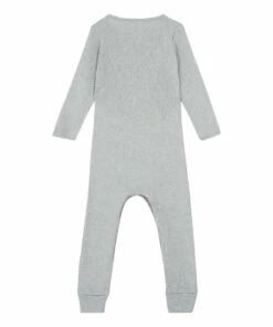 Barn Silk Pyjamas Grey Minimalisma Fashion Baby -Baby Tops Elegant Store barn silk pyjamas grey minimalisma fashion baby 2