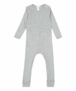 Barn Silk Pyjamas Grey Minimalisma Fashion Baby