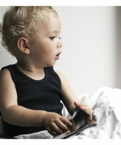 Barn Silk Pyjamas Navy blue Minimalisma Fashion Baby 8 Barn Silk Pyjamas Navy blue Minimalisma Fashion Baby -Baby Tops Elegant Store barn silk pyjamas navy blue minimalisma fashion baby 2