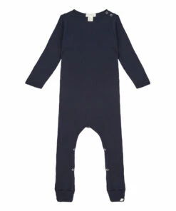 Barn Silk Pyjamas Navy blue Minimalisma Fashion Baby