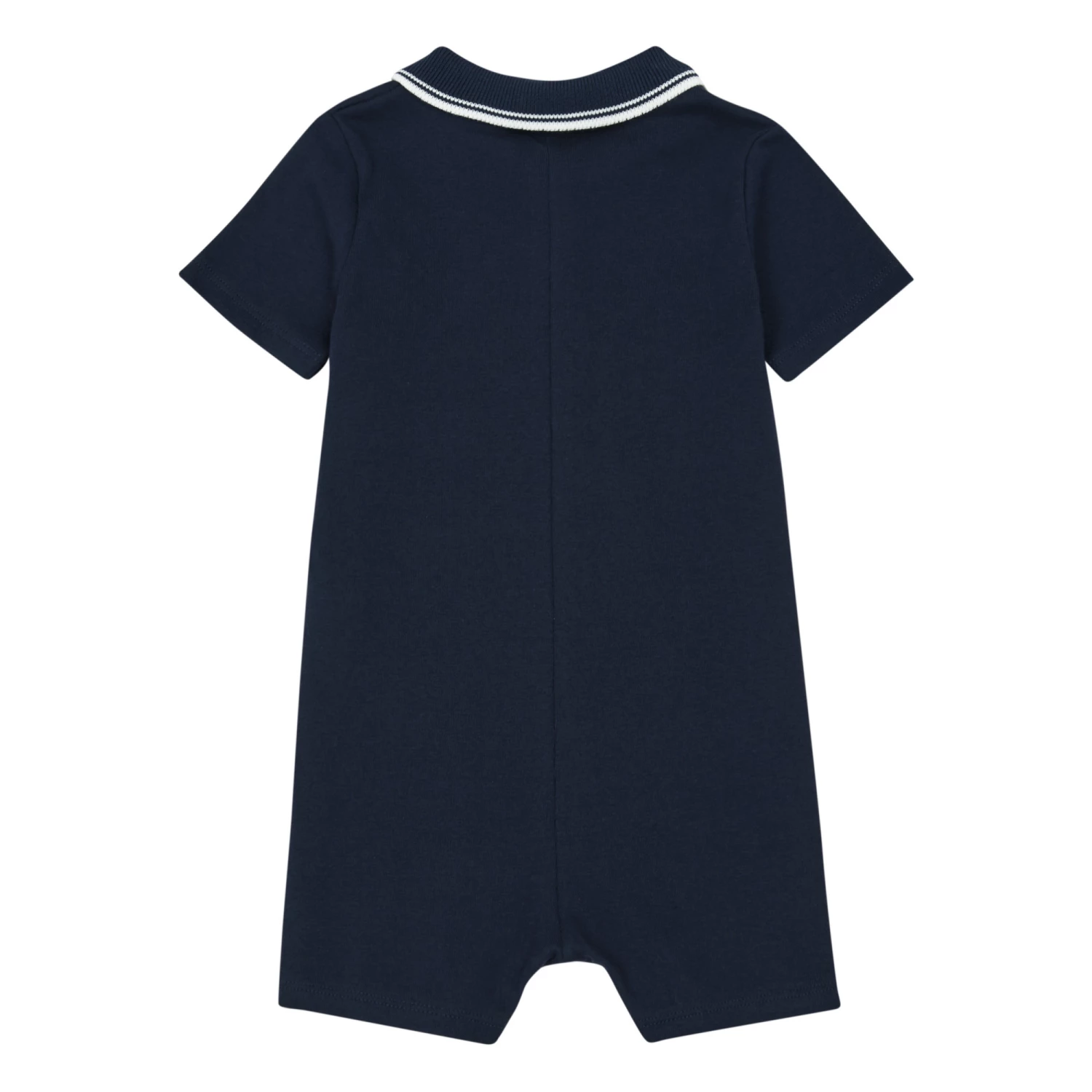 Barreau Playsuit Navy blue Petit Bateau Fashion Baby 2 Barreau Playsuit Navy blue Petit Bateau Fashion Baby - Image 2