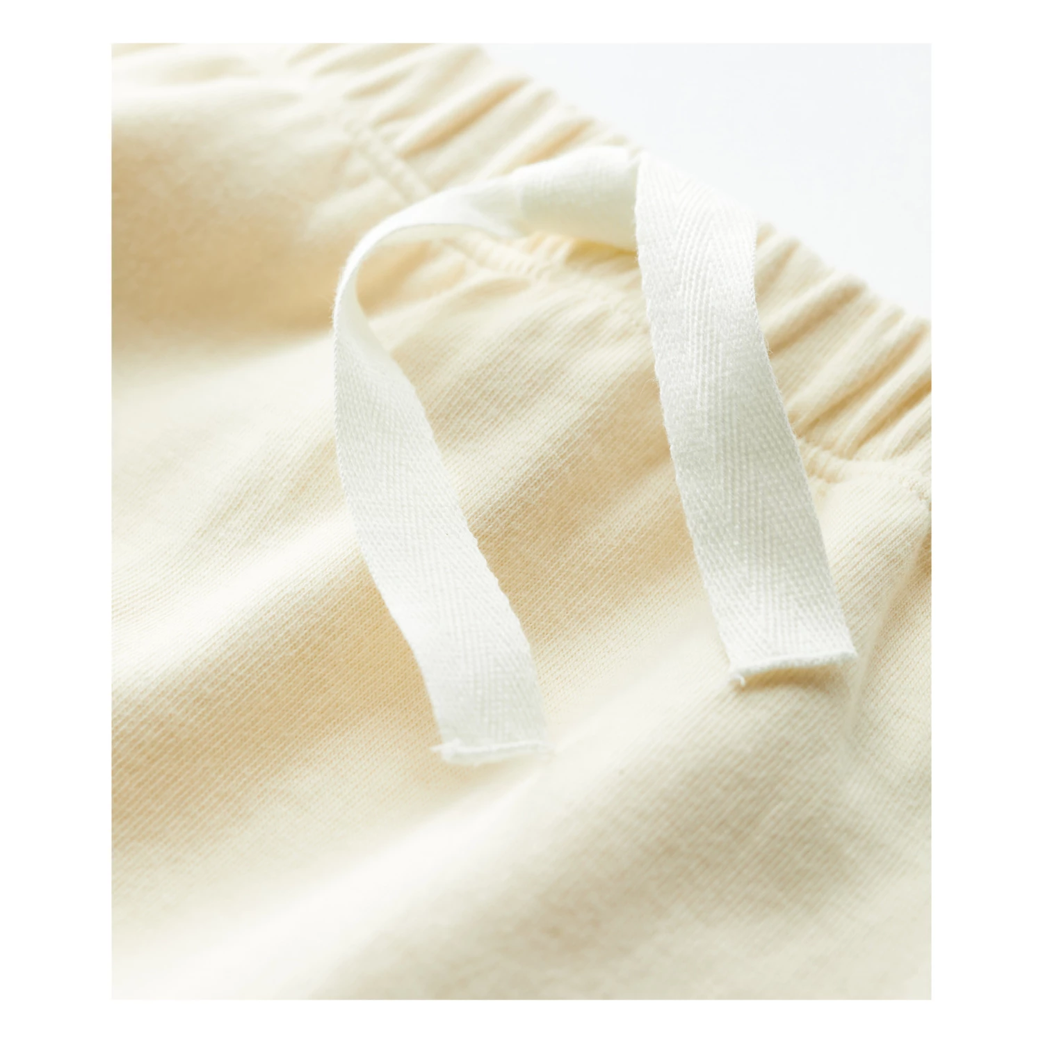 Baryton Joggers Off white Petit Bateau Fashion Baby 2 Baryton Joggers Off white Petit Bateau Fashion Baby - Image 2