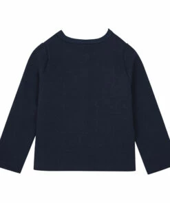 Basic Organic Cotton Cardigan Navy blue Petit Bateau Fashion Baby -Baby Tops Elegant Store basic organic cotton cardigan navy blue petit bateau fashion baby 2