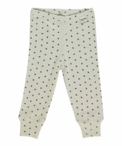 Basil Organic Cotton Leggings Brown Poudre Organic Fashion Baby, Children