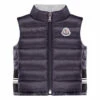 Basileus Sleeveless Down Jacket Black Moncler Fashion Baby, Children