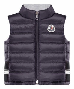 Basileus Sleeveless Down Jacket Black Moncler Fashion Baby, Children