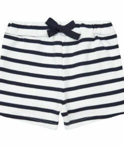 Basset Organic Cotton Shorts White Petit Bateau Fashion Baby