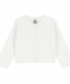 Baume Cardigan White Petit Bateau Fashion Baby