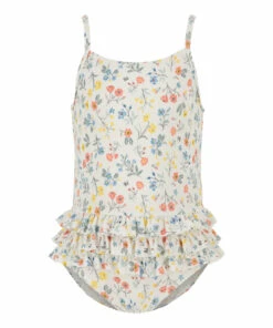Bavid Recycled Polyamide Swimsuit Multicoloured Petit Bateau Fashion Baby