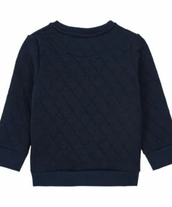 Bazar Quilted Cotton Cardigan Navy blue Petit Bateau Fashion Baby -Baby Tops Elegant Store bazar quilted cotton cardigan navy blue petit bateau fashion baby 2