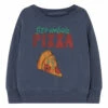 Bear Pizza Sweatshirt Navy blue The Animals Observatory Fashion Baby
