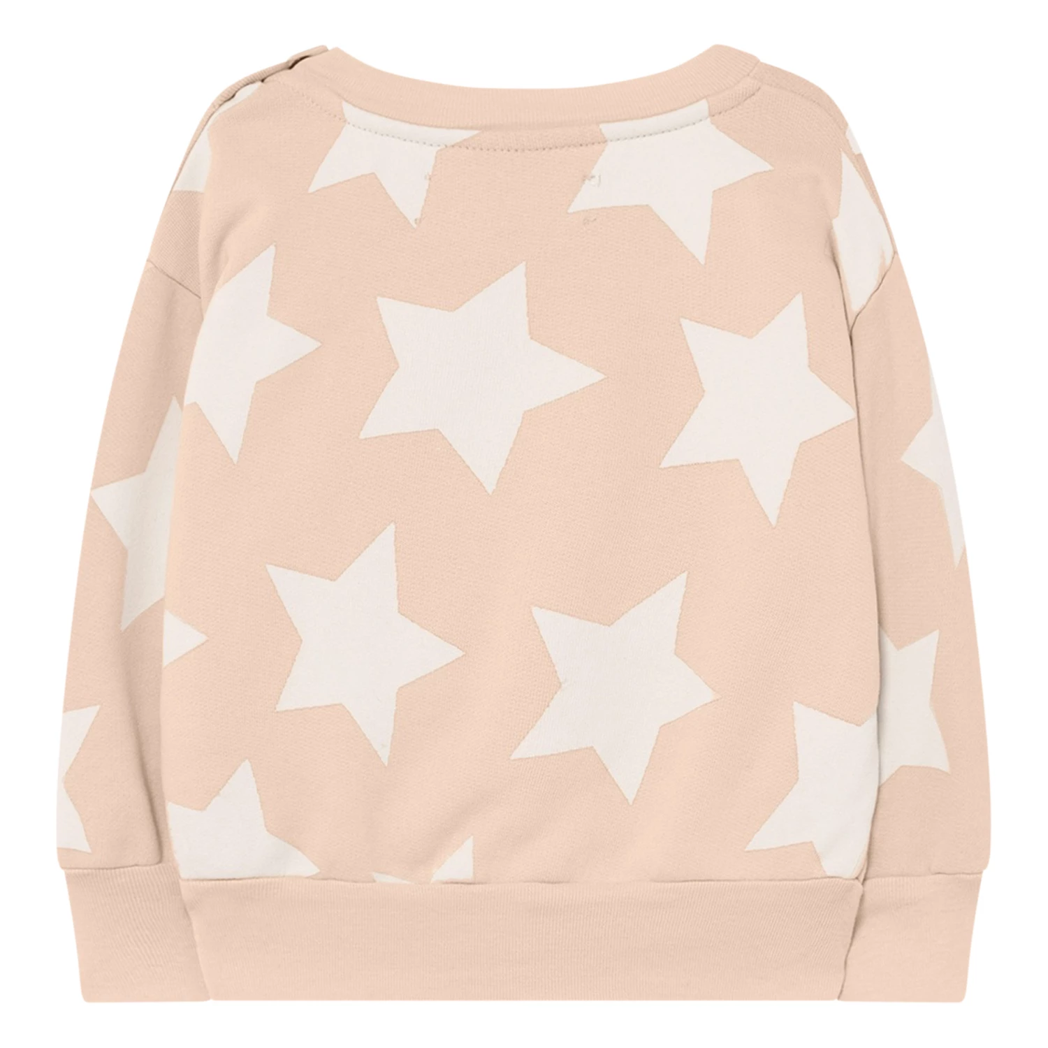 Bear Star Sweatshirt Pale pink The Animals Observatory Fashion Baby 2 Bear Star Sweatshirt Pale pink The Animals Observatory Fashion Baby - Image 2