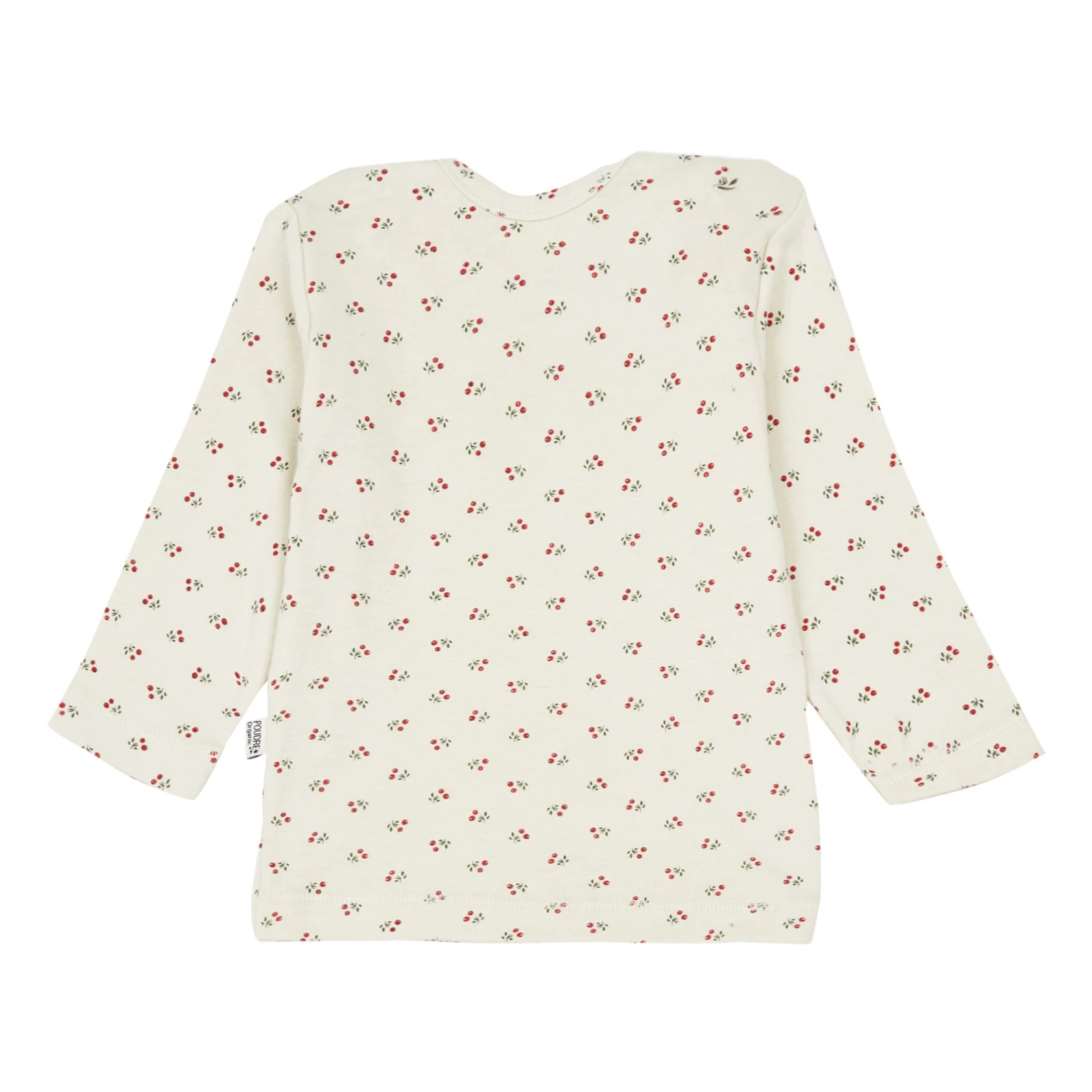 Begonia Organic Cotton T-shirt Beige Poudre Organic Fashion Baby 2 Begonia Organic Cotton T-shirt Beige Poudre Organic Fashion Baby - Image 2