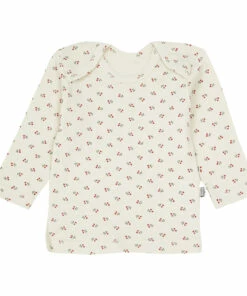 Begonia Organic Cotton T-shirt Beige Poudre Organic Fashion Baby