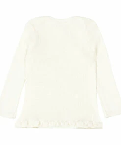 Belfast Silk and Cotton T-shirt Off white Minimalisma Fashion Baby -Baby Tops Elegant Store belfast silk and cotton t shirtbelfast silk and cotton t shirt off white minimalisma fashion baby 4