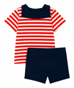 Belfort Top & Bottom Set Red Petit Bateau Fashion Baby 5 Belfort Top & Bottom Set Red Petit Bateau Fashion Baby -Baby Tops Elegant Store belfort top bottom set red petit bateau fashion baby 2
