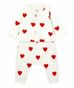 Believe Organic Cotton Set White Petit Bateau Fashion Baby 6 Believe Organic Cotton Set White Petit Bateau Fashion Baby -Baby Tops Elegant Store believe organic cotton set white petit bateau fashion baby 2