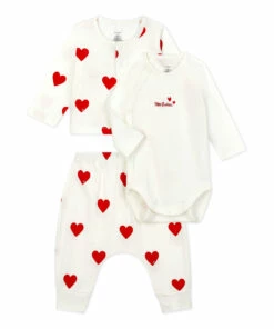 Believe Organic Cotton Set White Petit Bateau Fashion Baby
