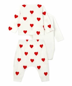 Believe Organic Cotton Set White Petit Bateau Fashion Baby 7 Believe Organic Cotton Set White Petit Bateau Fashion Baby -Baby Tops Elegant Store believe organic cotton set white petit bateau fashion baby 3