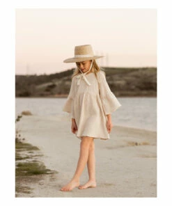 Bell Striped Dress Yellow Rylee + Cru Fashion Baby, Children -Baby Tops Elegant Store bell striped dressbell striped dress yellow rylee cru fashion baby children 3