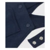 Bello Organic Cotton Overalls Navy blue Petit Bateau Fashion Baby