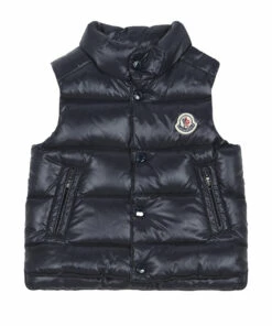 Bernard Vest Navy blue Moncler Fashion Baby, Children