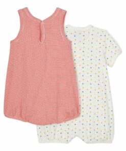 Bero Organic Cotton Rompers Pink Petit Bateau Fashion Baby 5 Bero Organic Cotton Rompers Pink Petit Bateau Fashion Baby -Baby Tops Elegant Store bero organic cotton rompers pink petit bateau fashion baby 2