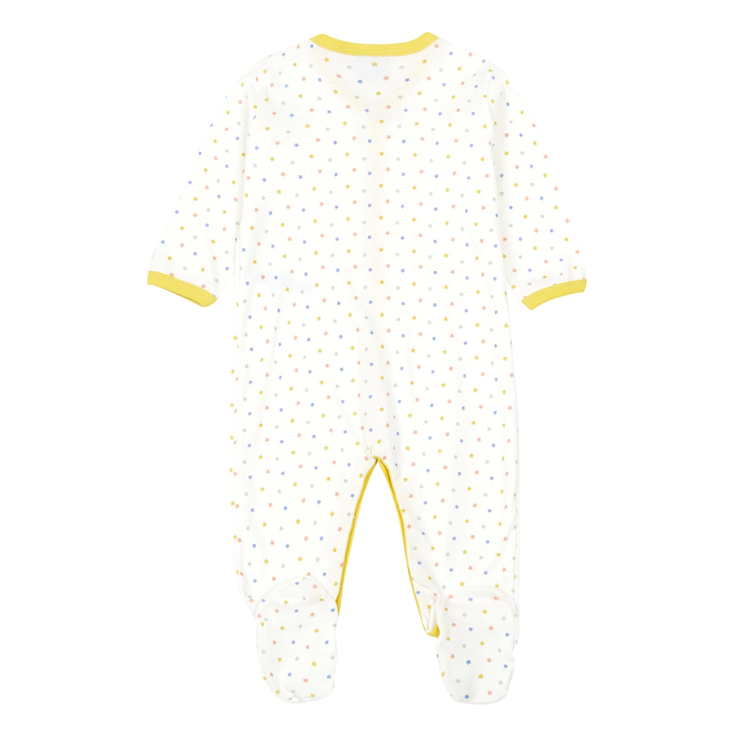Bertha Pyjamas Yellow Petit Bateau Fashion Baby 2 Bertha Pyjamas Yellow Petit Bateau Fashion Baby - Image 2