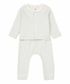 Beta Organic Cotton Set White Petit Bateau Fashion Baby